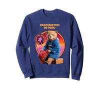 Paddington Bear In Peru Ready For Adventure On Suitcase Sweatshirt