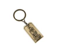 Paddington Bear Keyring Metal Boxed - (Gold Tag) Paddington Bear Multicolor