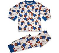Paddington Bear long pyjama set AOP 18-24m