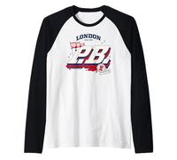 Paddington Bear Marmalade Sandwich London College Sports Raglan Baseball Tee