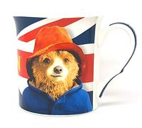 Paddington Bear Mug Official Licensed Merchandise from the Movie Multicoloured Cup with Union Jack Flag Design Gift for Tea & Sandwich Lovers