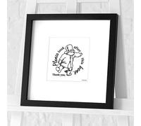 Paddington Bear 'Please Look After This Bear' Framed Print Black