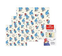 Paddington Bear Set Of 3 Assorted Beeswrap
