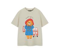 Paddington Bear Short Sleeved T-Shirt | Unisex Kids Beige | Size: 18-24 m Paddington Bear Beige 18-24 m