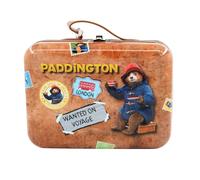 Paddington Bear Suitcase Gift Tin Contaning Shortbread Bisuits & Tea