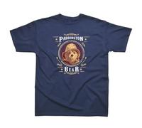 Paddington Bear T Shirt for Men (Vintage Design). Premium Paddington Tshirt. Mens T Shirt. Machine Washable Tshirt Men. Paddington Bear Gifts. Paddington Bear T Shirt Adult - Genuine Merchandise