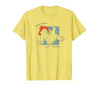 Paddington Bear Things Happen to Bears T-Shirt, Men, Lemon Yellow, XX-Large