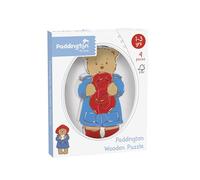 Paddington Bear Toy Mini Wooden Puzzle - My First Puzzles, Jigsaw Puzzle Games, Educational Toys For 1 Year Old + Toddler, Montessori Toys -Official Licensed Paddington Bear Gifts by Orange Tree Toys