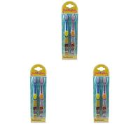 Paddington Bear Twin Children's Toothbrush, (Pack of 6), Multi Coloured