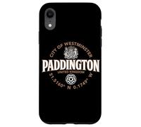 Paddington City of Westminster Coordinates Label 2C Case for iPhone XR