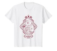 Paddington in Peru Bear Red Incan Patterns Kids T-Shirt