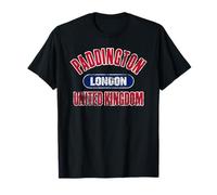Paddington London United Kingdom Distressed Print T-Shirt