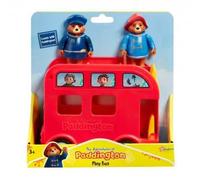 Rainbow Designs Official The Adventures Of Paddington - London Toy Play Bus With Paddington Bear Figure Early Learning and Fun From TV Show, 2 Pieces