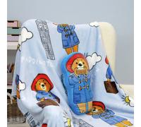 Paddington Shaped Cushion - Blue - 40x30cm