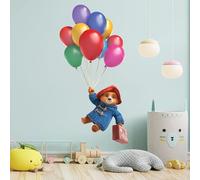 Paddington TV Wall Sticker - Bunch of Balloons Wall Decal Kids Art (90cm Height x 45cm Width)