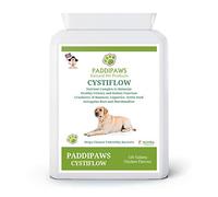 PaddiPaws Bladder Tablets for Dogs - Urinary Tract & Bladder Support Supplement with Cranberry & D-Mannose - 120 Chicken Flavour Tablets
