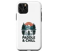 Paddle And Chill Kayaking Canoe Lake Case for iPhone 11 Pro