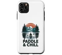 Paddle And Chill Kayaking Canoe Lake Case for iPhone 11 Pro Max