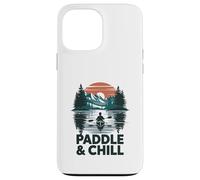 Paddle And Chill Kayaking Canoe Lake Case for iPhone 13 Pro Max