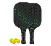 Paddle Ball Pickle game kit: composite bats, function of balance đe response, sports collection d´e red d´e long tail | Game of pickles for participation in