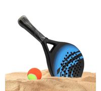 Paddle Ball Racquets Shock-Resistant - Ergonomic Carbon Fiber Beach Paddle