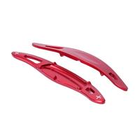 Paddle Blade Shifter Compatible With Porsche For Spyder 918 2015-2017 Car Styling Console Steering Wheel Shift Paddles Trim Sticker Accessories(Red)