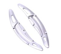 Paddle Blade Shifter Compatible With Porsche For Spyder 918 2015-2017 Car Styling Console Steering Wheel Shift Paddles Trim Sticker Accessories(Silver)