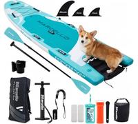 Paddle board,11‘5x38“x6“ Extra Wide Stand Up Paddle Board with Dog Ramp