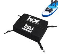 Paddle Board Accessories Cooler Bag Deck Bag for SUP Stand Up Paddleboard Bag Insulated Waterproof with Adjustable Buckle 40 x 30 x 10 cm Black