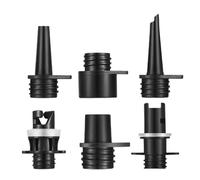 Paddle Board Air Pump Adapter - Inflated Nozzle, Water Sports Accessory | Set of 6 High Pressure Adapters for Inflatable Board, Quick Inflation for Paddle Surfing Home