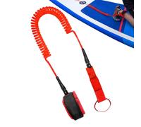 Paddle Board Ankle Leash | Spiral Surfboard Leash - Heavy Duty Stand Up Paddle Foot Rope, Water Activity Equipment for Paddleboard, Boards
