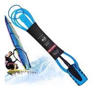 Paddle Board Ankle Strap - Comfortable Neoprene Cuff, Straight Surf Rope Connector, Flexible Retaining Clip for Watercraft, Stable Closure System