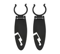 Paddle Board Buddy Clip, 2 Pieces Non Slip Paddle Board Fin Clip, UV Protection Paddles Boards Accessories, Corrosions Resistant Kayak Fin Leash Clips, for Kayaking Accessories
