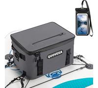 Paddle Board Cooler Bag for Kayak & SUP, Fits 30 Cans, Deck Cooler with 4 Pockets & Phone Pouch