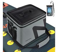 Paddle Board Cooler - Waterproof SUP Cooler Bag for Inflatable Paddle Boards & Kayaks, 30 Can Capacity, 5-Layer Insulation, Detachable & Floating, Includes Bottle Opener & Phone Bag - Beach & Camping