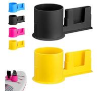 Paddle Board Cup Holder, 2-in-1 Paddle Board Kayak Cup Drink Holder, for Types of Cup Bottle for Surfboards, Outdoor Yoga, Fishing, Boat, Surfing (MixE)