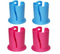 Paddle Board Cup Holder 2025 Kayak Drink Holder for SUP, Paddle Board Accessories, Multifunctional Anti-Tipping Drink Holder for Paddleboard & Kayak Accessories (Pink*2+Blue*2)
