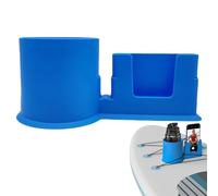 Paddle Board Cup Holder - Surfboard Drink Holder, Kayak Drinks Cradle, Stand Up Paddle Organizer | Practical Storage Box for Cans and Snacks, Keychain, Accessory for the