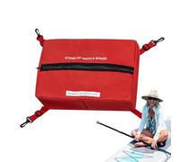 Paddle Board Deck Bag - Zipper Closure Deck Pack, Lightweight Carry Handle Design, Water Bottle Storage Bag, Aluminum Lined Cooling Organizer Assembly Pro | Kayak Touring Outdoor Recreation