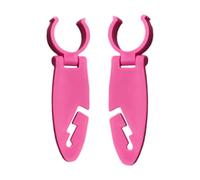 Paddle Board Fasten Clip, Expandable Fix Clamp For Secure Board Attachment Water Sports Locking Buckle Quick Install Accessory, For Surfing Outdoor Adventure Use Men Women (Pink)