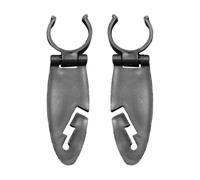 Paddle Board Fasten Clip, Expandable Fix Clamp For Secure Board Attachment Water Sports Locking Buckle Quick Install Accessory, For Surfing Outdoor Adventure Use Men Women (Black)
