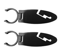 Paddle Board Fin Clips - 3.3 cm Expandable Water Sports Clamp, Paddle Clamp, 2-Piece Attachment Authority, Fish Fins Clip - Girls Teenagers Athletes Cyclists Youth Golfer Mama Da
