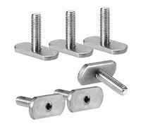 Paddle Board Fin, Paddle Board Fin Replacement Fin with Replacement Kayak Canoe Boat Accessories Kayak Track Screws and Nuts Replacement for Kayaks Rail Gear Mounting