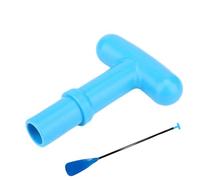 Paddle Board Handle | Kayak Canoe T-Curved Handle | Lightweight Replacement Part for Boat Rowing Control Canoes Touring Paddleboarding Fishing Sea Exploration