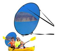 Paddle Board Sail, Kayak Wind Sail - Transparent Window Windsurfing Sails Kayak Accessories - Portable Paddle Board Shade Sailing Supplies for Yacht