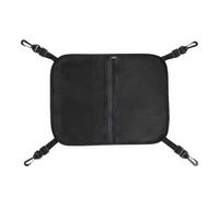 Paddle Board Storage Bag, Deck Mesh Pouch with Zipper, Four-Point Clip Mount, 38 X 30 Cm Black Organizer for Lake Outings, Beach Use Paddle Board Deck Bag Paddleboard Pouch Organizer Mesh Storage Zip