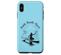 Paddle Breathe Repeat Peaceful SUP Stand Up Paddleboarding Case for iPhone XS Max