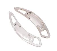 paddle covers Compatible with Civic 10th gen 2016-2021 Aluminum Steering Wheel Shift Paddle Shifter Extension(Silver)