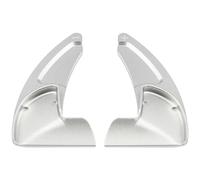 paddle covers Compatible with Dodge for Charger for Challenger Car Steering Wheel Gear Shifter Paddle Extension Stickers Aluminum Replace Shifters Shift(5)