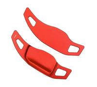 paddle covers Compatible with Jeep for Avenger 2023 2024 2025 Car Steering Wheel Shift Paddle Extension Gear Stickers(Red)
